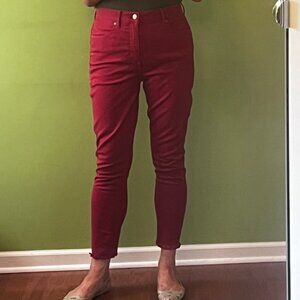 $10 CLEAR OUT SALE - NWT LOFT HIGH waist cropped jeans - Slim Pockets Size 29/8